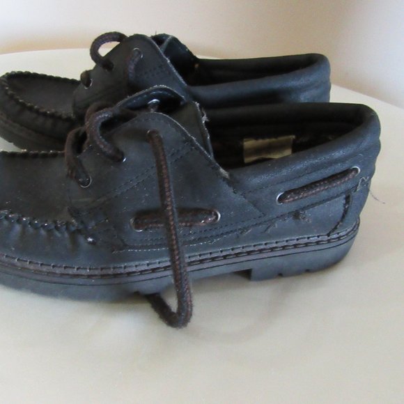 Boys lace up black shoes size 4 Vibrations - Picture 11 of 14